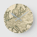 Buscar geografía relojes de pared Europeo