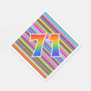 Buscar rayas coloridas servilletas General y unisex
