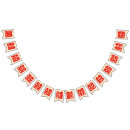 Buscar china banderines Rojo