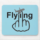 Buscar el viajar alfombrillas de raton Avión