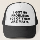 Buscar matemáticas gorras Humor