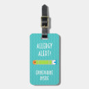 Buscar alarma etiquetas para maletas Alergia