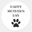 Buscar perro blanco y negro pegatinas Minimalista