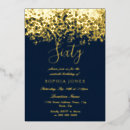 Buscar aniversario del oro invitaciones Purpurina