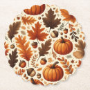 Buscar bellotas posavasos Otoño