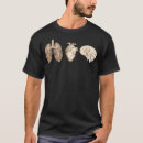 Buscar órganos humanos camisetas Ciencia