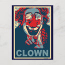Buscar el payaso postales Rojo