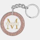 Buscar dorado llaveros Inicial