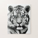 Buscar tigre blanco puzzles Felino