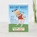Buscar funny golf tarjetas Humor