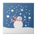 Buscar muñecos de nieve azulejos Invierno
