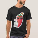 Buscar pimienta roja camisetas Rojo