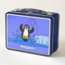 Buscar pingüinos almacenaje alimentos Cualquier niño