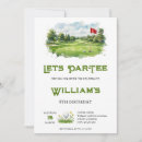 Buscar campo de golf invitaciones Pequeño putter