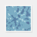 Buscar camuflaje azul servilletas General y unisex