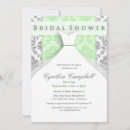 Buscar damasco verde invitaciones Encaje
