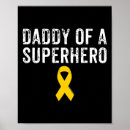 Buscar conciencia del cáncer infantil posters Papa