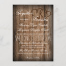 Buscar corazón de madera invitaciones Tipografía