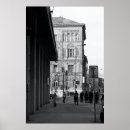Buscar edificios altos posters Blanco y negro