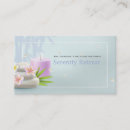 Buscar day spa tarjetas de visita Relajación