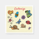 Buscar insectos servilletas Para ella