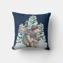 Buscar osos polares cojines Navidad