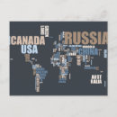 Buscar mapa postales Mapa del mundo