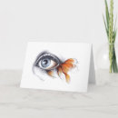 Buscar ojo azul tarjetas Ilustracion