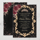 Buscar rojas y negras invitaciones Vintage