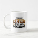 Buscar malas decisiones tazas Café