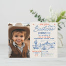 Buscar cowboy invitaciones Vintage