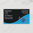 Buscar tienda animales de tarjetas de visita Vida marina