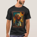 Buscar vizsla camisetas Flor