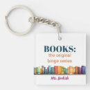 Buscar bibliotecario llaveros Profesora