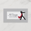 Buscar dance instructor tarjetas de visita Profesional