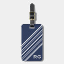 Buscar pinstripe etiquetas para maletas Azul