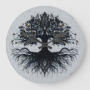 Buscar árbol la vida de relojes de pared Espiritual