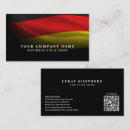 Buscar bandera alemana tarjetas de visita Alemania