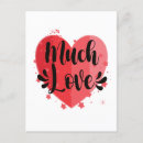 Buscar corazón rojo grande postales General y unisex
