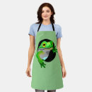 Buscar ranas lindas delantales Verde