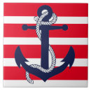 Buscar azul y rojo azulejos Ancla