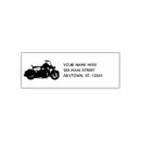 Buscar para el motorista postales Negro