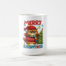 Buscar gato gruñón tazas Árbol de navidad