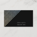 Buscar diagonal tarjetas de visita Para ella