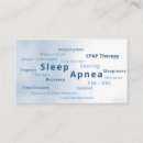 Buscar terapia respiratoria tarjetas de visita Para todos