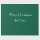 Buscar felices navidad papel de regalo Agrega tu nombre