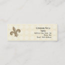 Buscar fleur lis de tarjetas de visita Real