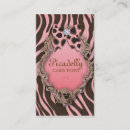 Buscar cebra linda tarjetas de visita General y unisex