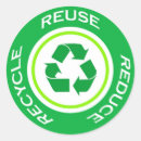 Buscar símbolo de reciclaje verde pegatinas Firmar