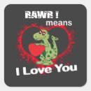 Buscar rawr pegatinas Día de san valentín